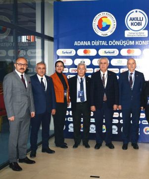 Ceyhan Ticaret Odası Meclis Başkanı Halil Eyği ve Gn.Sekreter Ayşe Arık ”Akıllı KOBİ Adana Dijital D